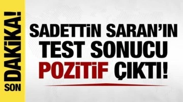 Son dakika: Sadettin Saran'ın uyuşturucu testi sonucu pozitif &ccedil;ıktı!