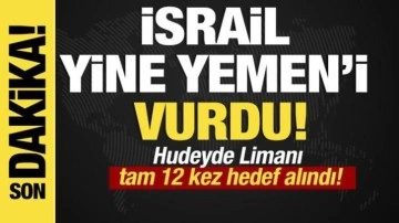 Son dakika... İsrail Yemen'i vurdu!