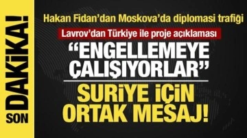 Son dakika...Fidan ve Lavrov ortak basın toplantısında konuştu.