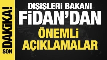 Son dakika...Fidan ve Lavrov ortak basın toplantısında konuşuyor