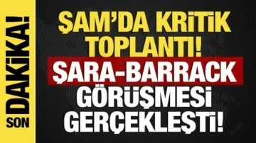 Son dakika...Suriye Cumhurbaşkanı Şara, Şam'da Barrack'la g&ouml;r&uuml;şt&uuml;