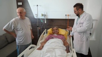 Sülük tedavisi canından ediyordu! Gürcü kadın Samsun'da hayata döndü