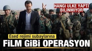 Suriye’de Esed rejimi subaylarına film gibi operasyon! Hangi ülke yaptı bilinmiyor