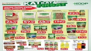 Tarım Kredi Market 1-7 Temmuz aktüel ürünler kataloğu! Aşure yapmak isteyenlere...