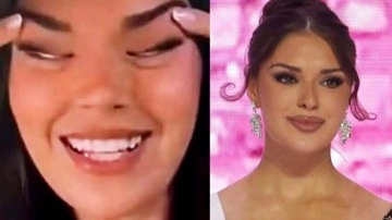 Tek hareketi yetti! Güzellik tacı elinden alındı