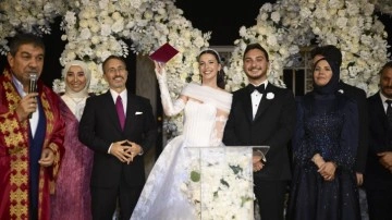 TİHEK Başkanı Fahrettin Altun'un oğlu Mustafa Bilge Altun dünyaevine girdi