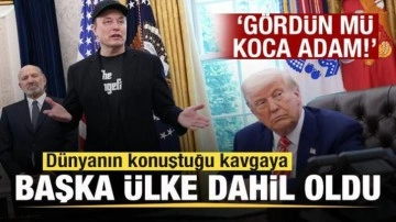 Trump-Elon Musk kavgasına başka ülke dahil oldu: Gördün mü koca adam...