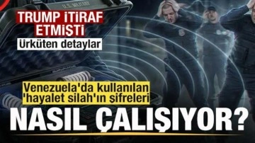 Trump itiraf etmişti! Venezuela'da kullanılan gizli silahın şifreleri! Detaylar &uuml;rk&uuml;tt&uuml;