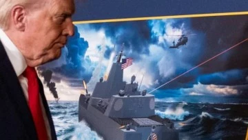  Trump, "Altın Filo" i&ccedil;in yeni nesil savaş gemisi &uuml;retimine başlayacaklarını a&ccedil;ıkladı