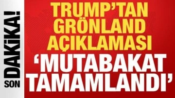 Trump'tan son dakika Gr&ouml;nland a&ccedil;ıklaması: Anlaşmanın &ccedil;er&ccedil;evesi tamam!