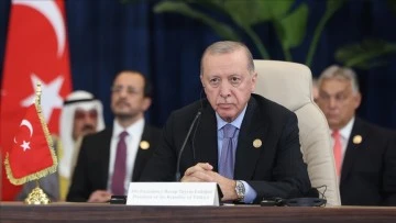 Türkiye Cumhurbaşkanı Erdoğan &quot;Şarm el-Şeyh Anlaşması&quot;nın imza törenine katıldı