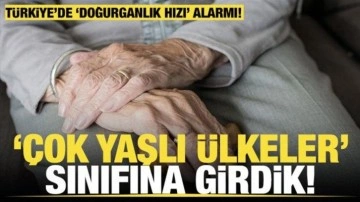 Türkiye'de ‘doğurganlık hızı’ alarmı! ‘Çok yaşlı ülkeler’ sınıfına girdik!