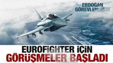 Türkiye'den Eurofighter atağı! Görüşmeler başladı