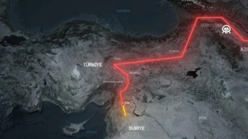 Türkiye'den Suriye'ye doğal gaz akışıyla ülkenin günlük elektrik arzı 10 saate çıkacak