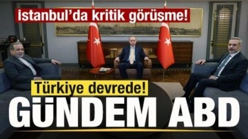 T&uuml;rkiye devrede! G&uuml;ndem ABD! Erdoğan'dan kritik g&ouml;r&uuml;şme