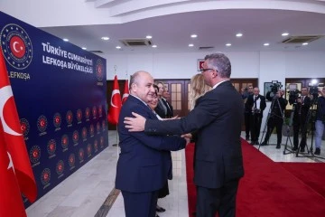 Türkiye’nin Lefkoşa Büyükelçiliği’nde 29 Ekim Cumhuriyet Bayramı resepsiyonu düzenlendi