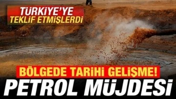 T&uuml;rkiye'ye teklif etmişlerdi: B&ouml;lgede tarihi gelişme! Petrol &ccedil;ıkarılmaya başlandı