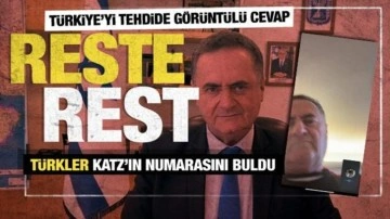 Türkler, İsrail Savunma Bakanı Katz’ı görüntülü arayarak cevap verdi