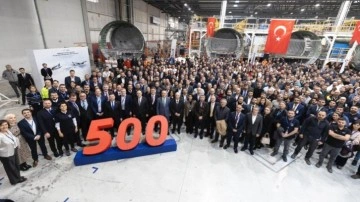 TUSAŞ Airbus'a 500'&uuml;nc&uuml; g&ouml;vde teslimatını ger&ccedil;ekleştirdi