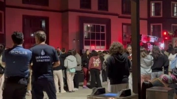 Tuzla’da, öğrenci yurdundaki yangın