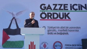 Ümraniye'de Gazze yararına kermes düzenlendi