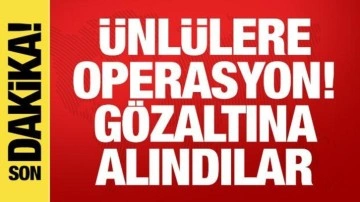 &Uuml;nl&uuml;lere bir uyuşturucu operasyonu daha! G&ouml;zaltına alındılar