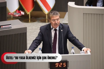 &Uuml;STEL:&ldquo;KKTC i&ccedil;in hayati bir proje&rdquo;