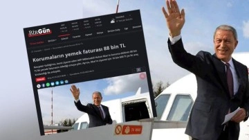 Valilikten 'Hulusi Akar'ın korumalarının yemek faturası 88 bin TL' haberine yalanlama