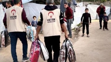 Vatan Sevdalıları Vakfı, Gazze'de yardımlarını s&uuml;rd&uuml;r&uuml;yor!