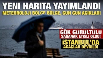 Yeni harita yayımlandı: Meteoroloji bölge bölge, gün gün açıkladı