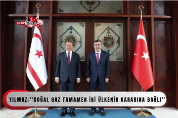 Yılmaz:&rsquo;&rsquo;Doğal gaz tamamen iki &uuml;lkenin kararına bağlı&rsquo;&rsquo;