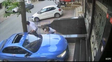 Yolda karşılaştığı eski eşini aracıyla ezmeye çalıştı