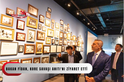 Bakan Fidan, Kore Savaşı Anıtı'nı ziyaret etti...