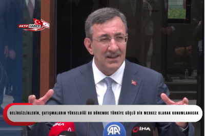 Belirsizliklerin, &ccedil;atışmaların y&uuml;kseldiği bu d&ouml;nemde T&uuml;rkiye g&uuml;&ccedil;l&uuml; bir merkez olarak konumlanacak