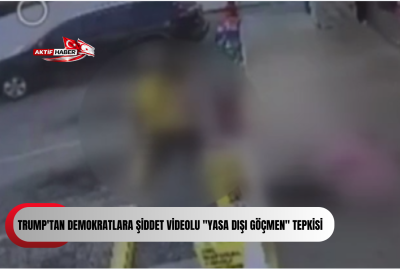 Trump'tan Demokratlara şiddet videolu "yasa dışı g&ouml;&ccedil;men" tepkisi
